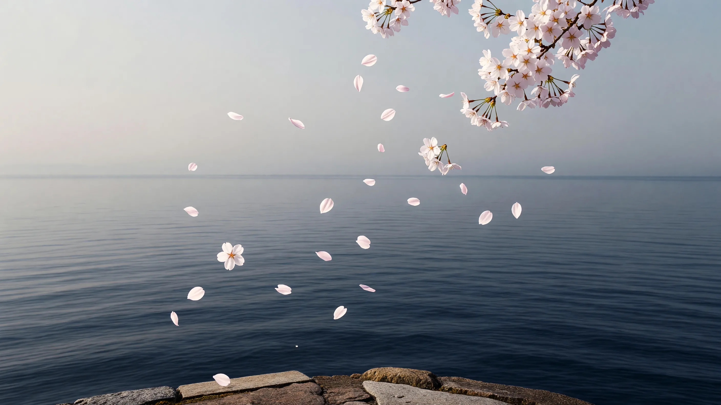 Spring Blossoms Sea Mist